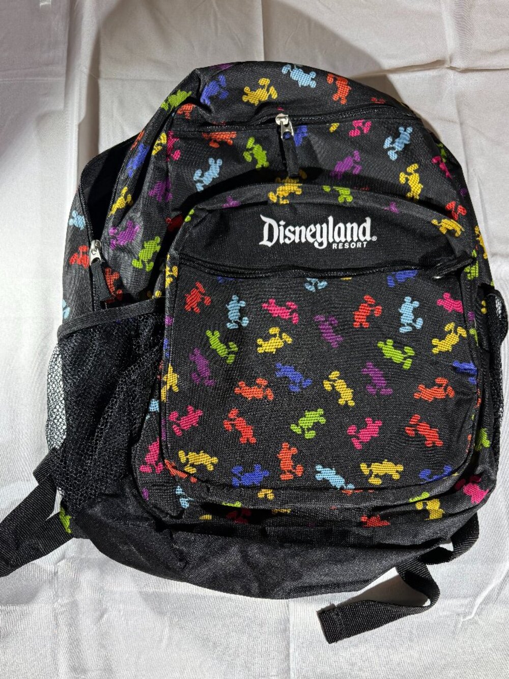 Disneyland Resort Black psychedelic Mickey Backpack